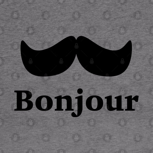 Bonjour Moustache by Wayne Brant Images